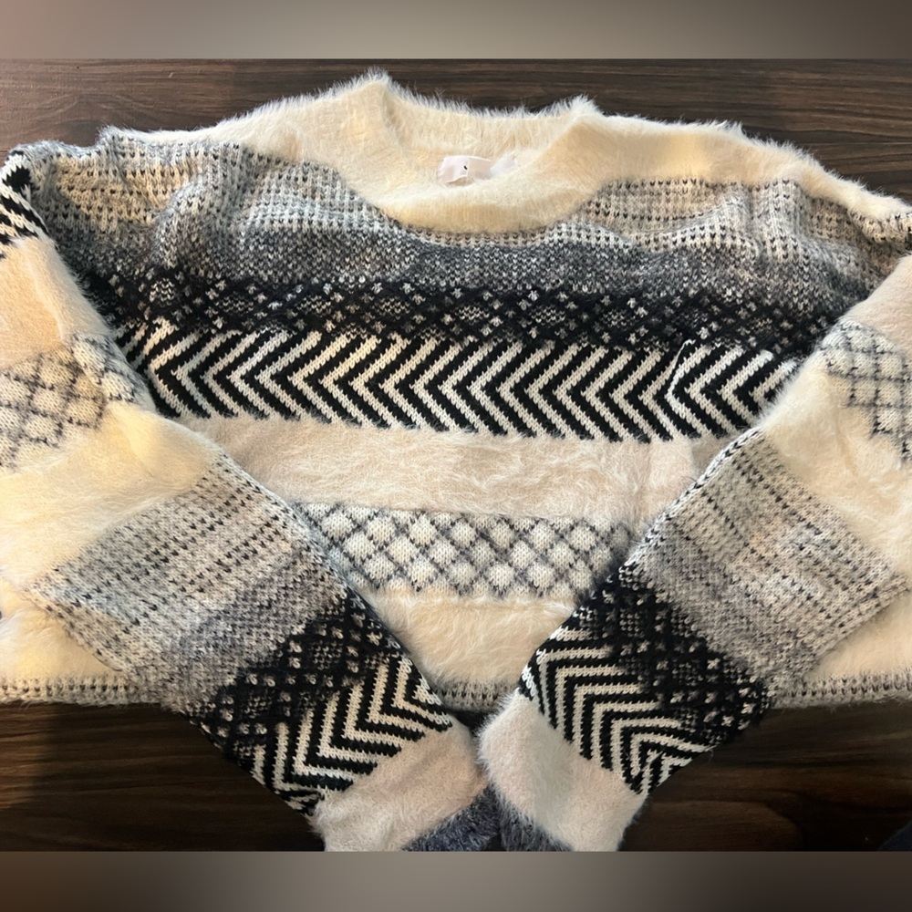 BB Dakota SKI Patterned Sweater